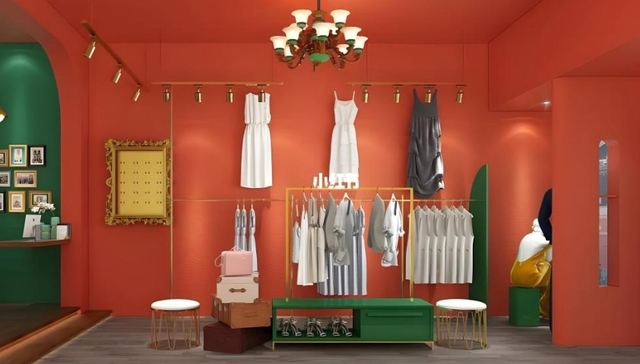 电商平台,网红品牌,服装店,