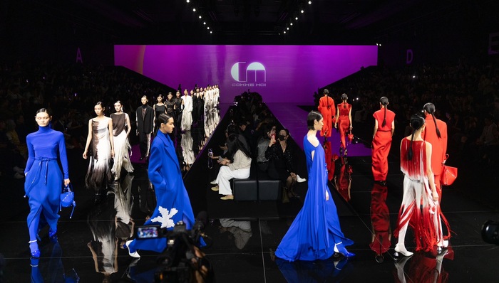 超模吕燕的自创品牌COMME MOI开启新一季上海时装周