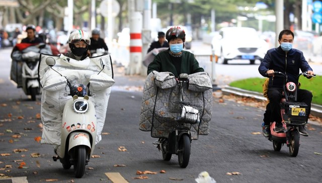 未来3天冷空气来袭局地降温超8℃，本周还有台风登场