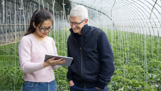 库克为什么要来中国逛农场？