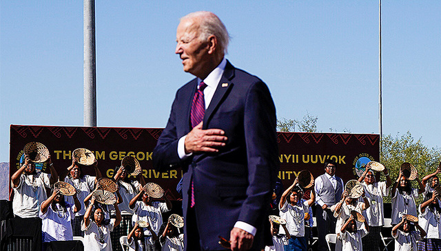 “美国历史上的污点”：拜登就美国原住民寄宿学校正式道歉