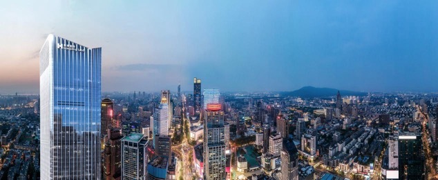 新街口办公地标，JLC金陵中環代言南京商务顶峯