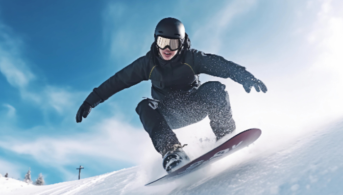 中产家庭,户外运动,滑雪,生活方式,