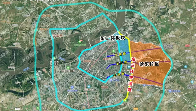 哈尔滨楼市的“刚需之弧”