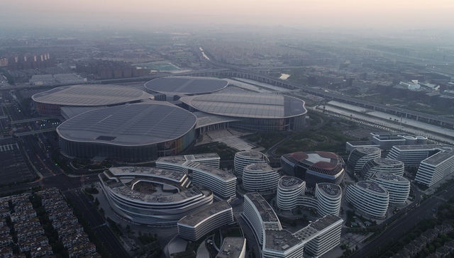 虹桥商务区，进博会，长三角一体化