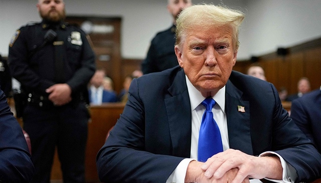 特朗普,封口费,量刑,宣判