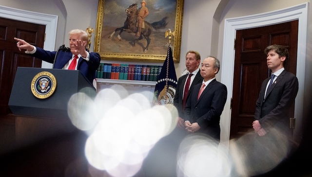 OpenAI、甲骨文、软银成立AI基础设施项目，有望创造10万个工作岗位