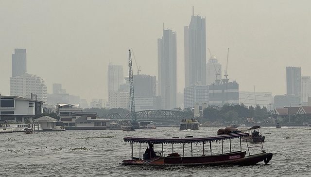 曼谷,污染,泰国,清迈