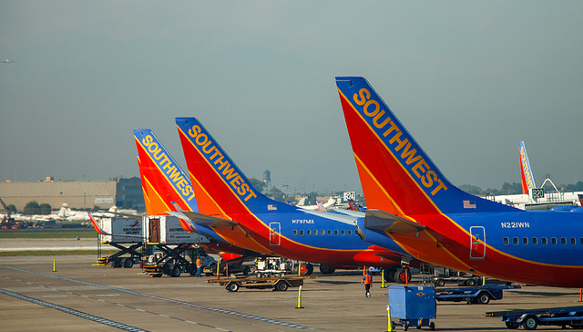 美国西南航空将历史上首次裁员，占员工总数15%