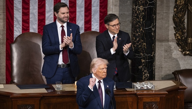 特朗普,国会,演讲,芯片法,格陵兰岛,民主党,乌克兰