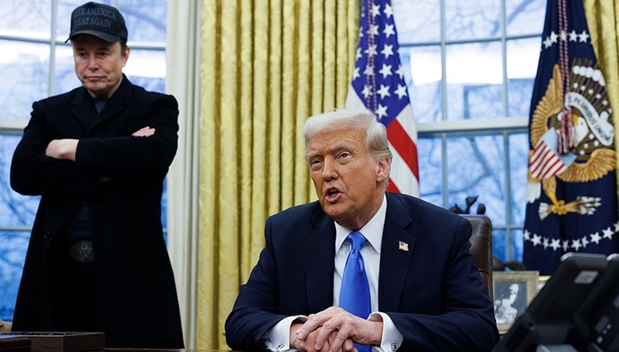 特朗普,马斯克,假合同