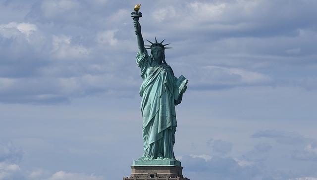 法国,特朗普,抵制,美国,自由女神