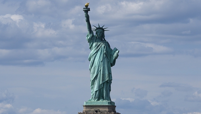 法国,特朗普,抵制,美国,自由女神