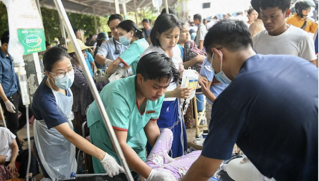 缅甸地震已造成50多人死亡，往返内比都和曼德勒省的所有航班被取消