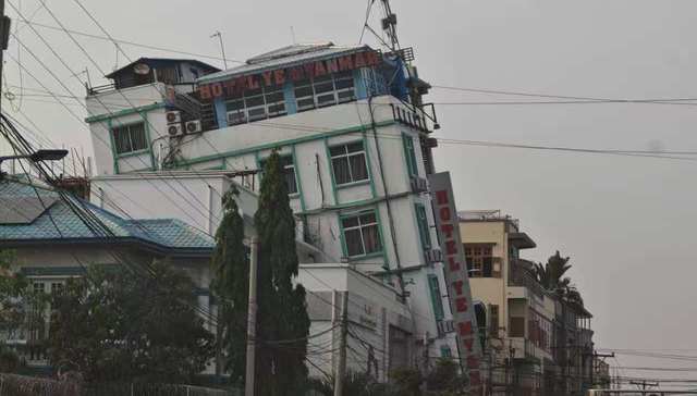 缅甸地震亲历者：机场关闭高速路受损，物资运输仍是难点