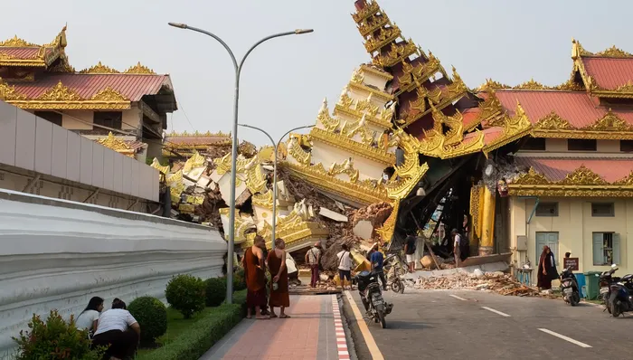 缅甸地震，文化遗迹