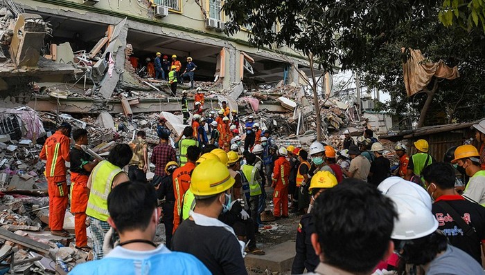 缅甸,地震,世卫