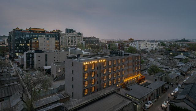 新酒店 | 北京隆福寺诺岸酒店亮相，感受胡同里的先锋艺术生活