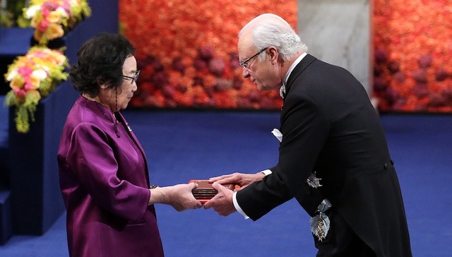 屠呦呦当选美国科学院外籍院士，杰出的终身成就获表彰