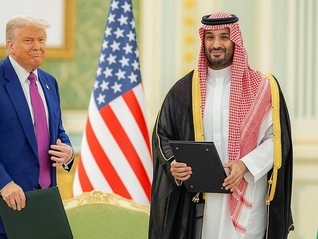 获沙特6000亿美元投资、将与叙利亚总统会面，特朗普开启中东访问