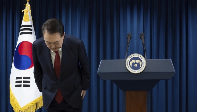 国民力量党选举压力山大，尹锡悦被迫退党