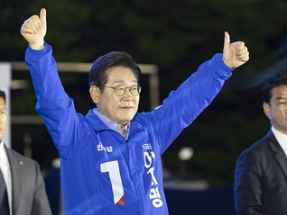 三次参选的前童工，“草根政客”李在明当选韩国新总统