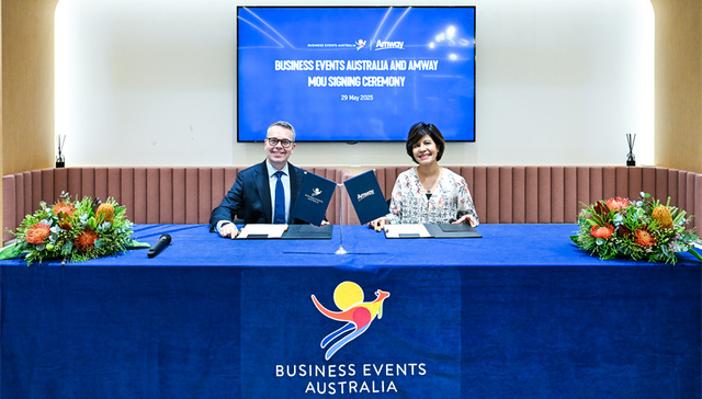 澳大利亚旅游局与安利签署合作备忘录，深化商务会奖领域战略合作