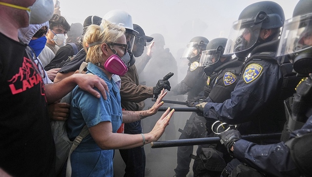 加州,起诉,特朗普,抗议,洛杉矶,州长,纽森