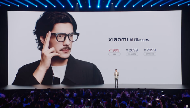Xiaomi launches first AI glasses at 1,999 yuan