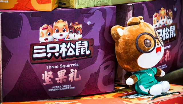 休闲零食,三只松鼠,流量,