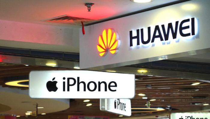 两年来iPhone在华销量首次现季度增长，但增速低于华为