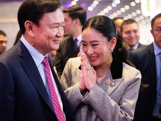 他信首谈女儿通话录音泄漏：洪森给佩通坦设陷阱