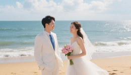 旅拍“刺客”，被拍在沙滩上