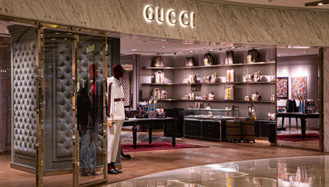 Gucci上半年收入同比大跌26%，同期已关闭18家门店