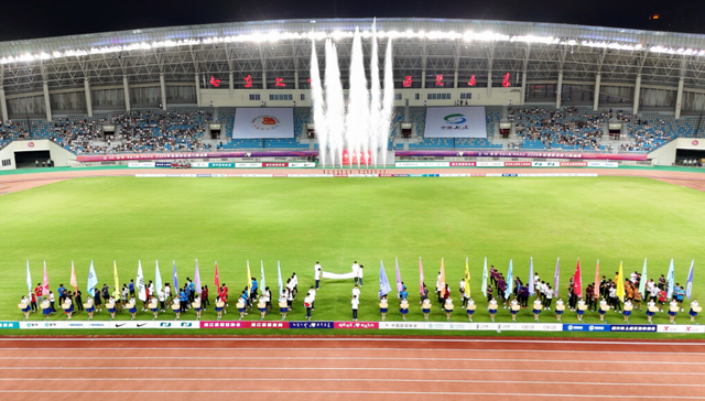 2025年全国田径接力锦标赛在绍兴上虞开跑