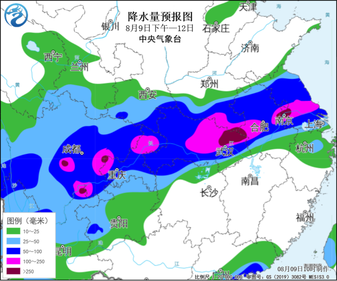 中央气象台：川渝鄂豫苏皖等地将迎暴雨天气