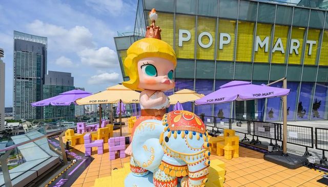 泡泡玛特泰国新店“撞脸”名创优品？潮玩品牌海外扩张提速