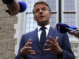 因俄乌冲突和加沙冲突，马克龙遭美以意三国“围攻”