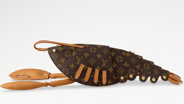 售价55500元！LV推出龙虾造型迷你手袋