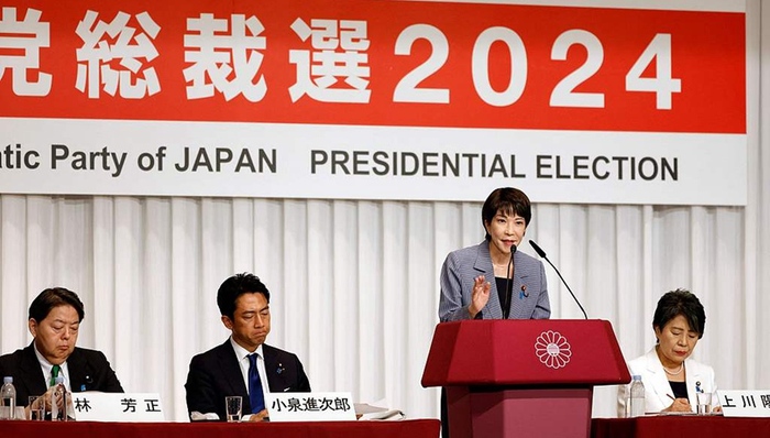 日本,自民党,总裁,候选人,石破茂,选举,首相