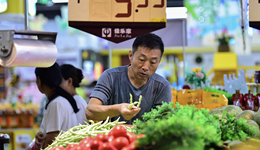 食品價(jià)格降幅顯著擴(kuò)大，8月CPI同比下降0.4%