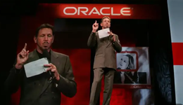 甲骨文“一树梨花压海棠”