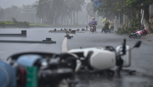 台风“麦德姆”携14级大风登陆广东徐闻，多地发生海水倒灌