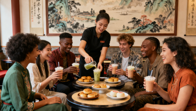 美国市场,茶饮品牌,