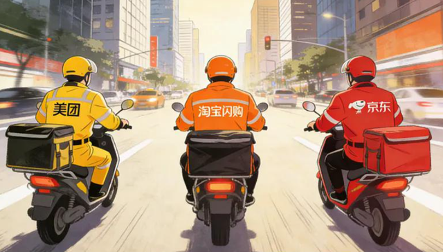 即时零售,本地生活,外卖,