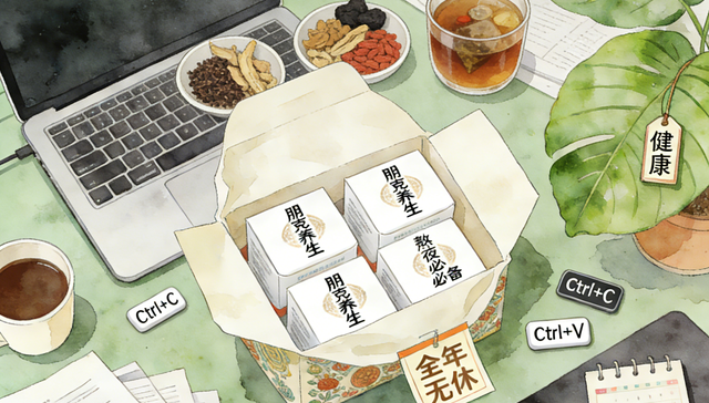 养生,中药,快消品