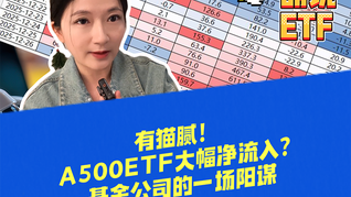 有貓膩！A500ETF大幅凈流入？基金公司的一場陽謀