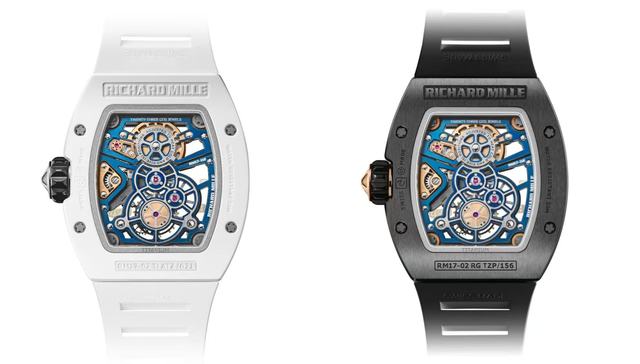 RICHARD MILLE理查米尔推出全新陀飞轮腕表黑白陶瓷款