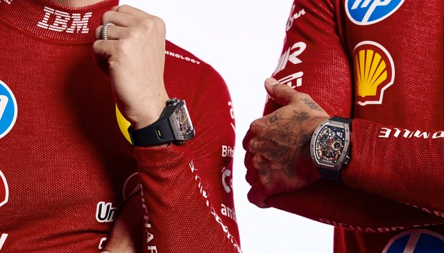 理查米尔赢了，让汉密尔顿戴上了RM 43-01