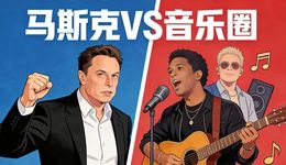 冲冠一怒，马斯克单挑大半个音乐圈